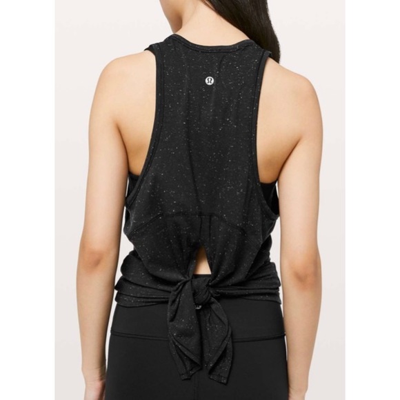 Lululemon Goal Up Tank Black/ White